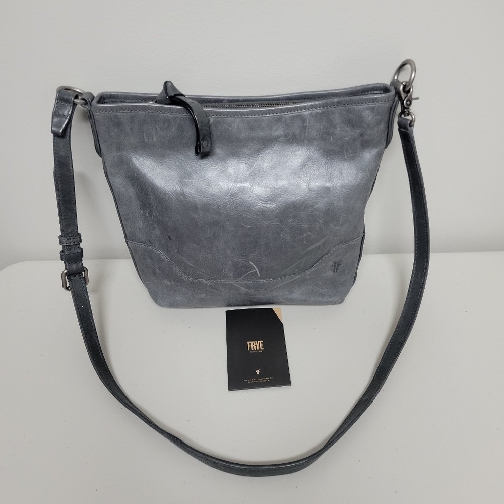 Frye Melissa Hobo Leather Crossbody Bag